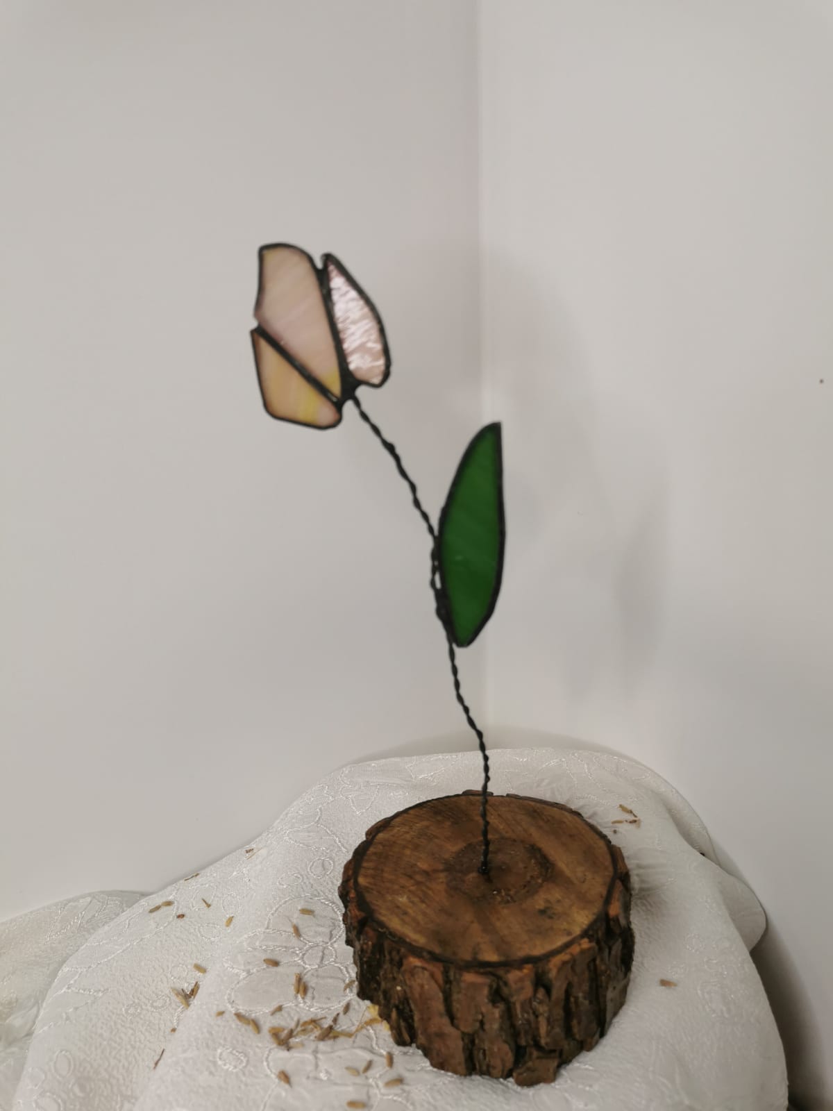 Flor de vidrio importado